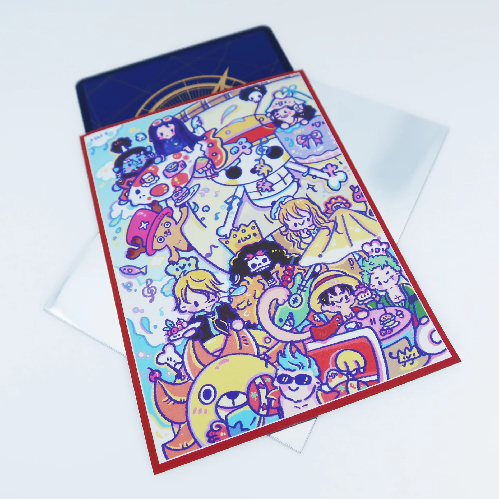 Adorable Straw Hat Pirates Standard Size Card Sleeves - Image 3