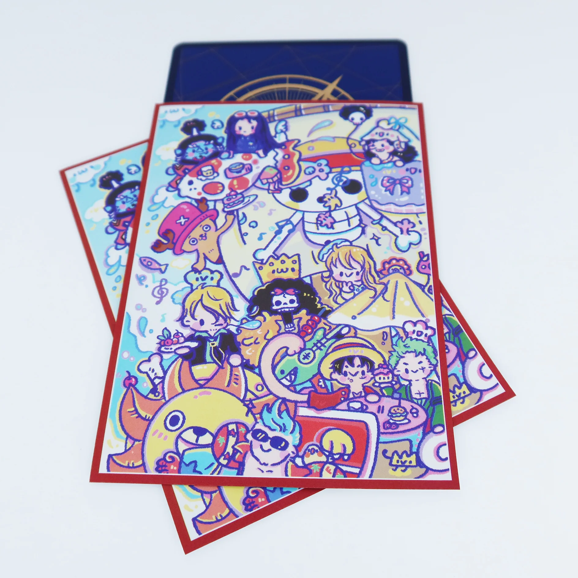 Adorable Straw Hat Pirates Standard Size Card Sleeves - Image 4