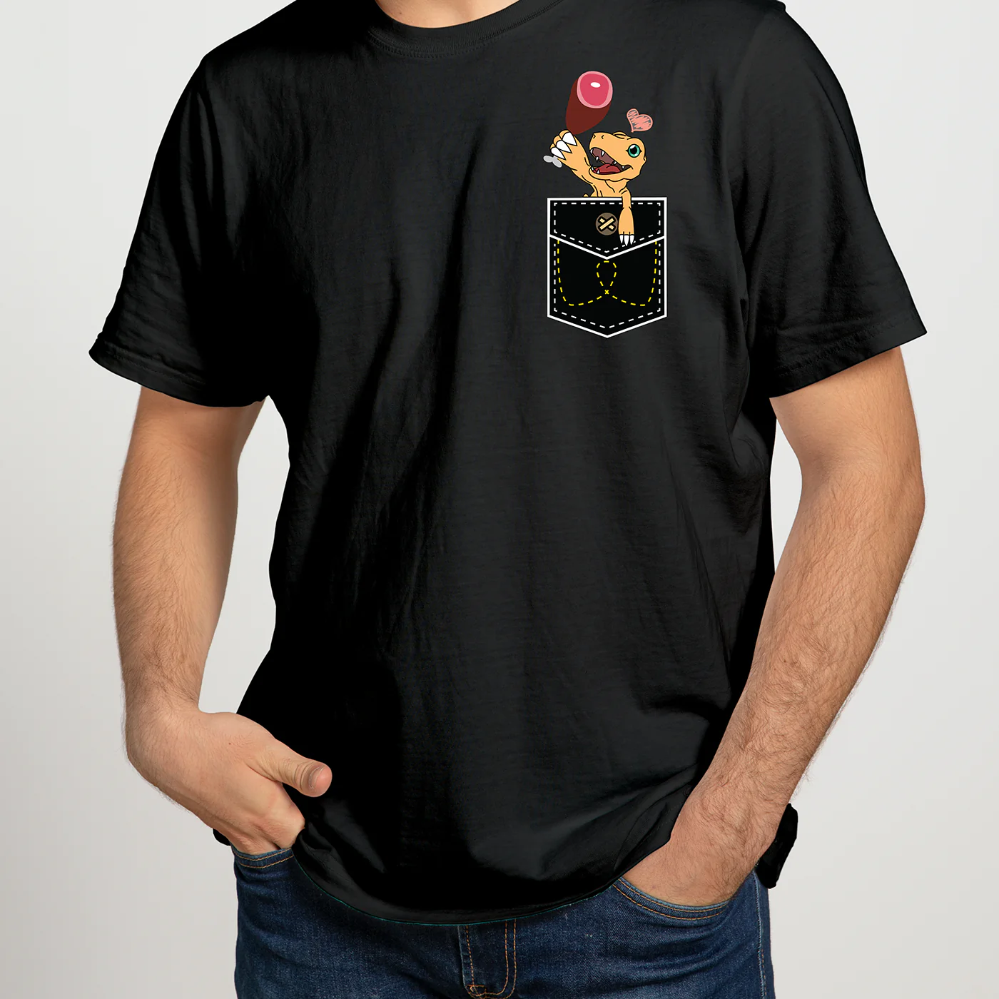 Agumon Pocket Series Tee - Image 3