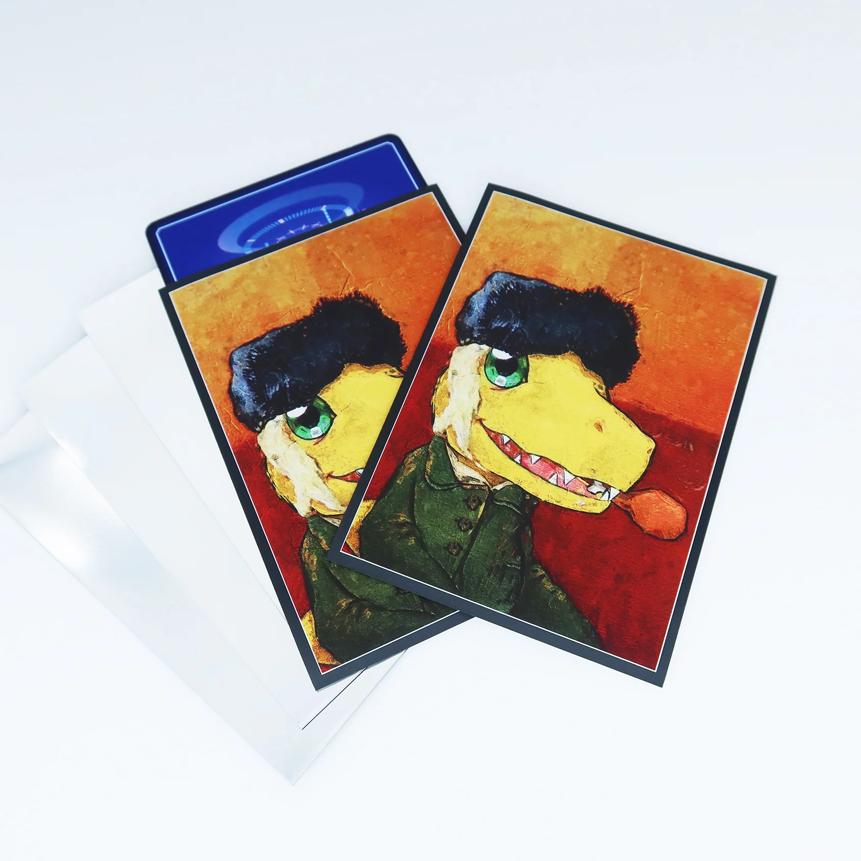 Agu van Gogh with Bandaged Ear Standard Size Card Sleeves - Image 3