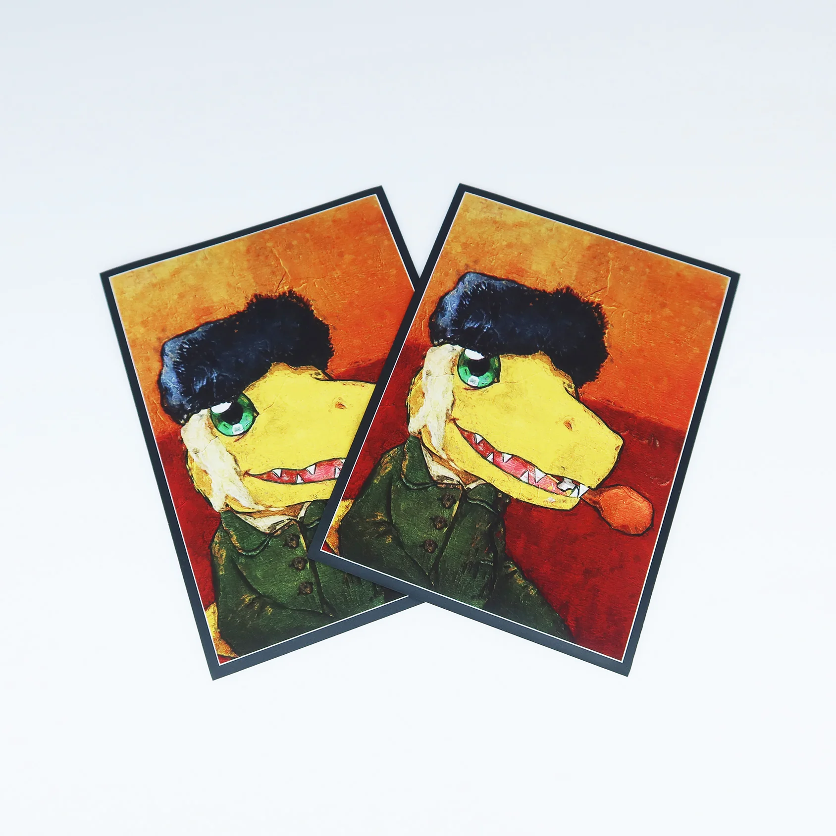 Agu van Gogh with Bandaged Ear Standard Size Card Sleeves - Image 4