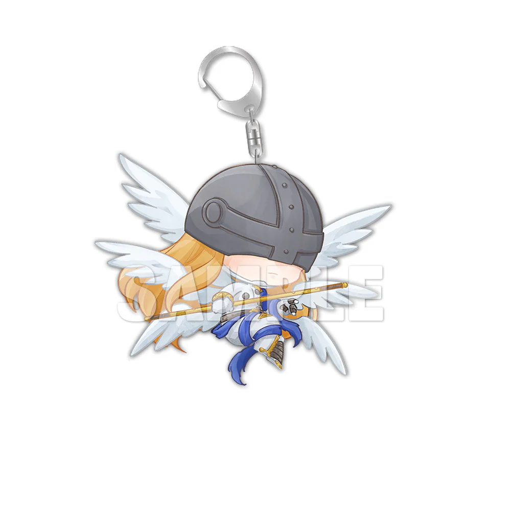 Angemon Chibi Acrylic Keychain