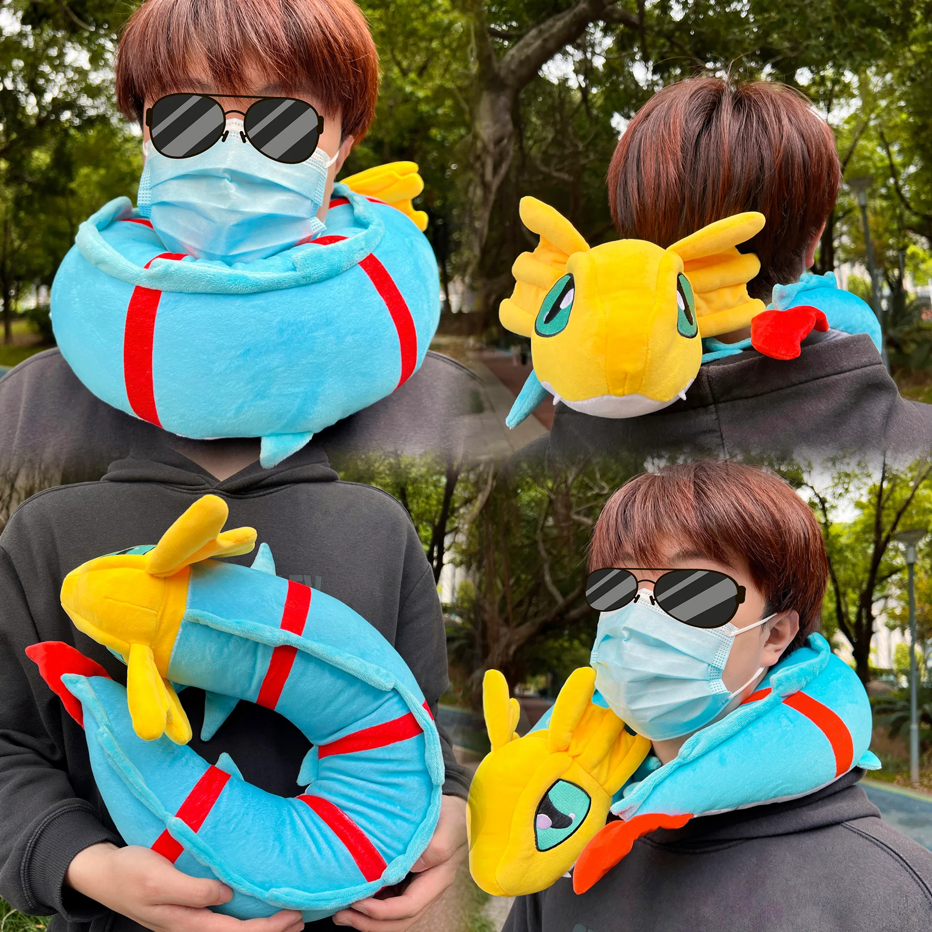 Baby Seadramon Neck Pillow Cushion Plushie [Limited Quantities in Stock!] - Image 5
