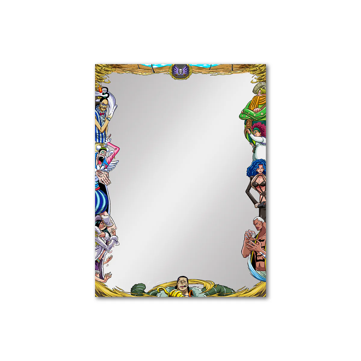 Baroque Works Printed Border Oversleeves