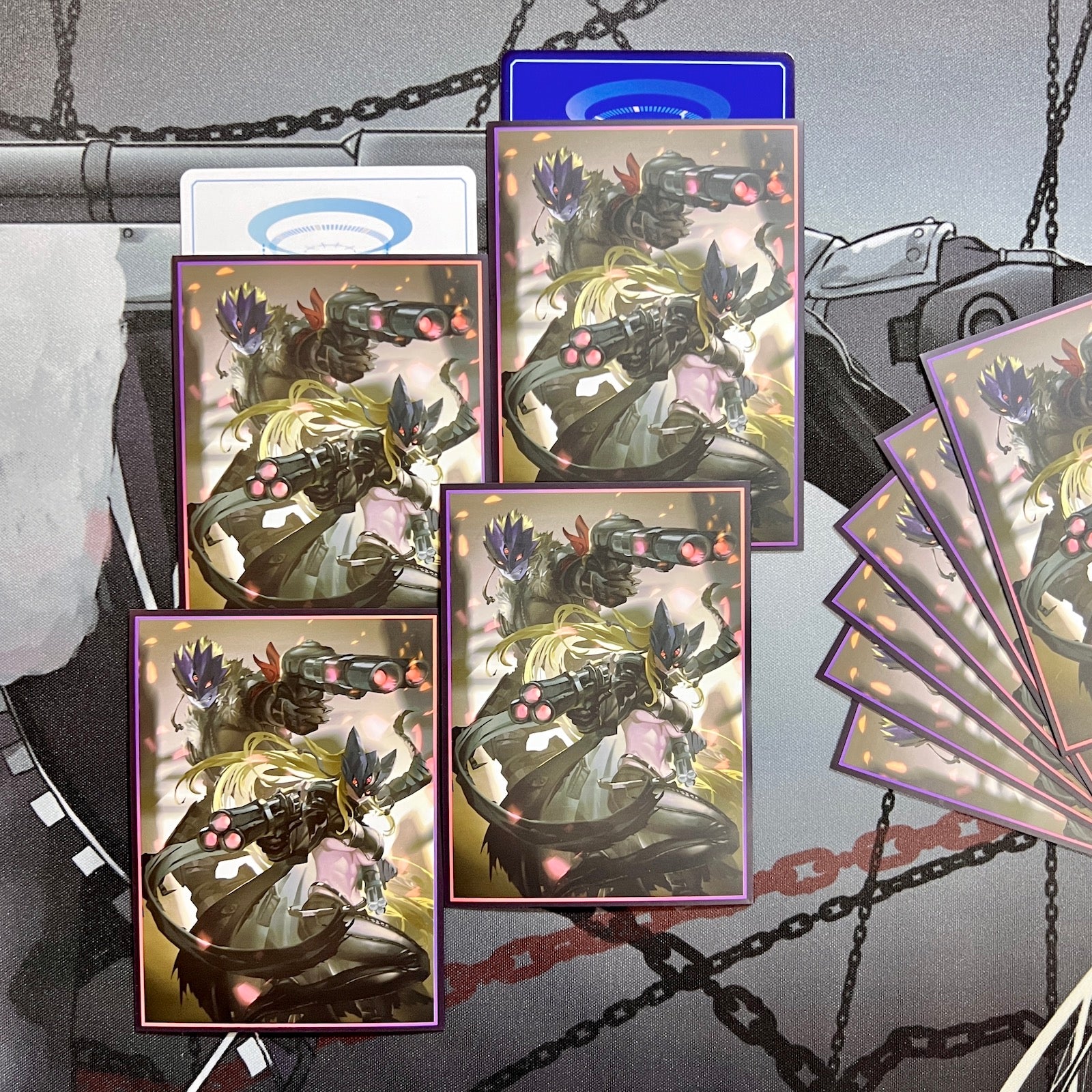 Beelstarmon & Beelzemon Standard Size Card Sleeves - Image 3