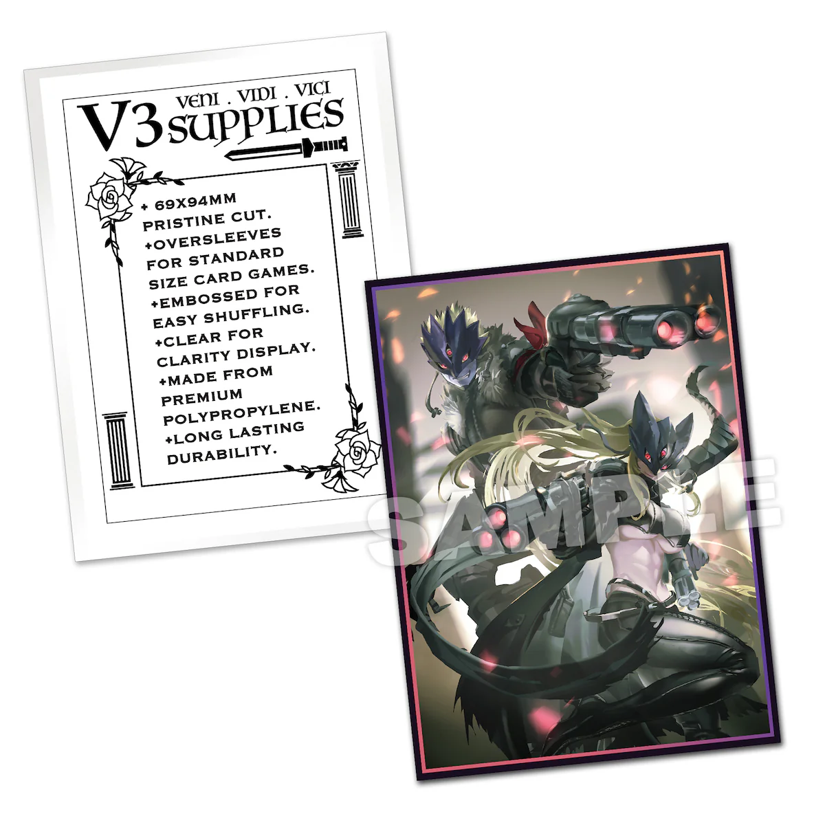 Beelstarmon & Beelzemon Standard Size Card Sleeves - Image 4
