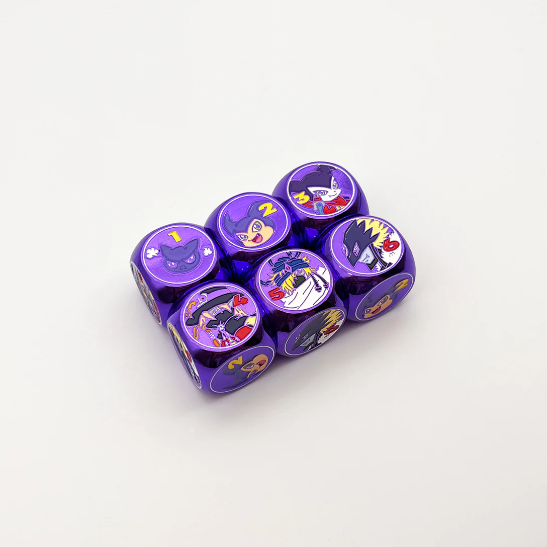 Beelze Evolution Metal Dice [Limited Quantities in Stock] - Image 3