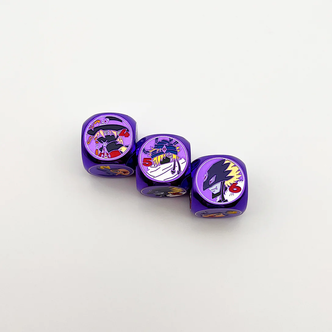 Beelze Evolution Metal Dice [Limited Quantities in Stock] - Image 5