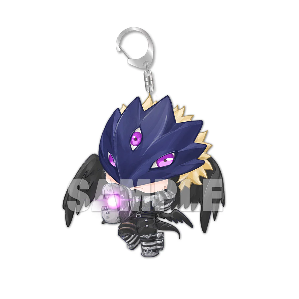 Beelzemon Burst Mode Chibi Acrylic Keychain