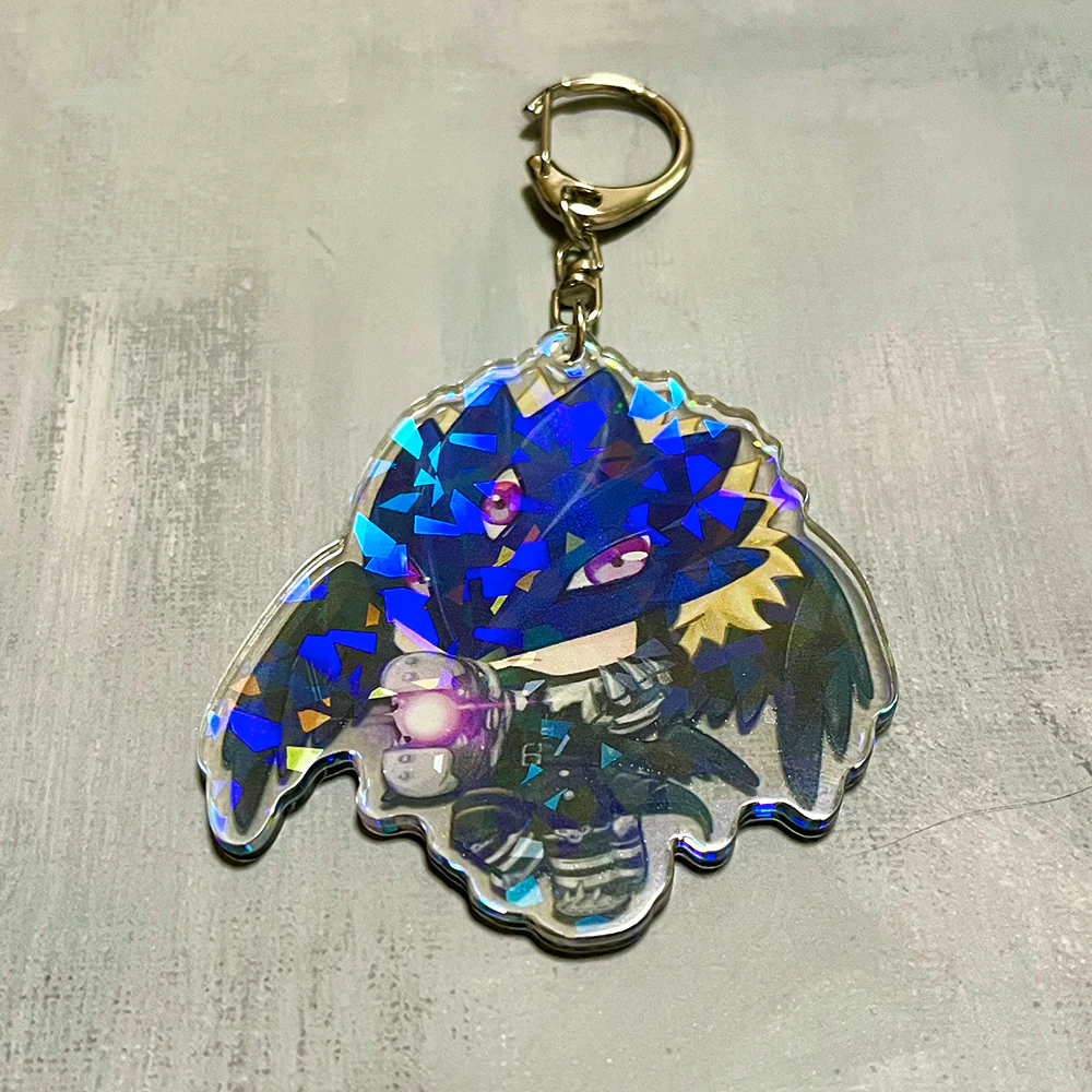 Beelzemon Burst Mode Chibi Acrylic Keychain - Image 2
