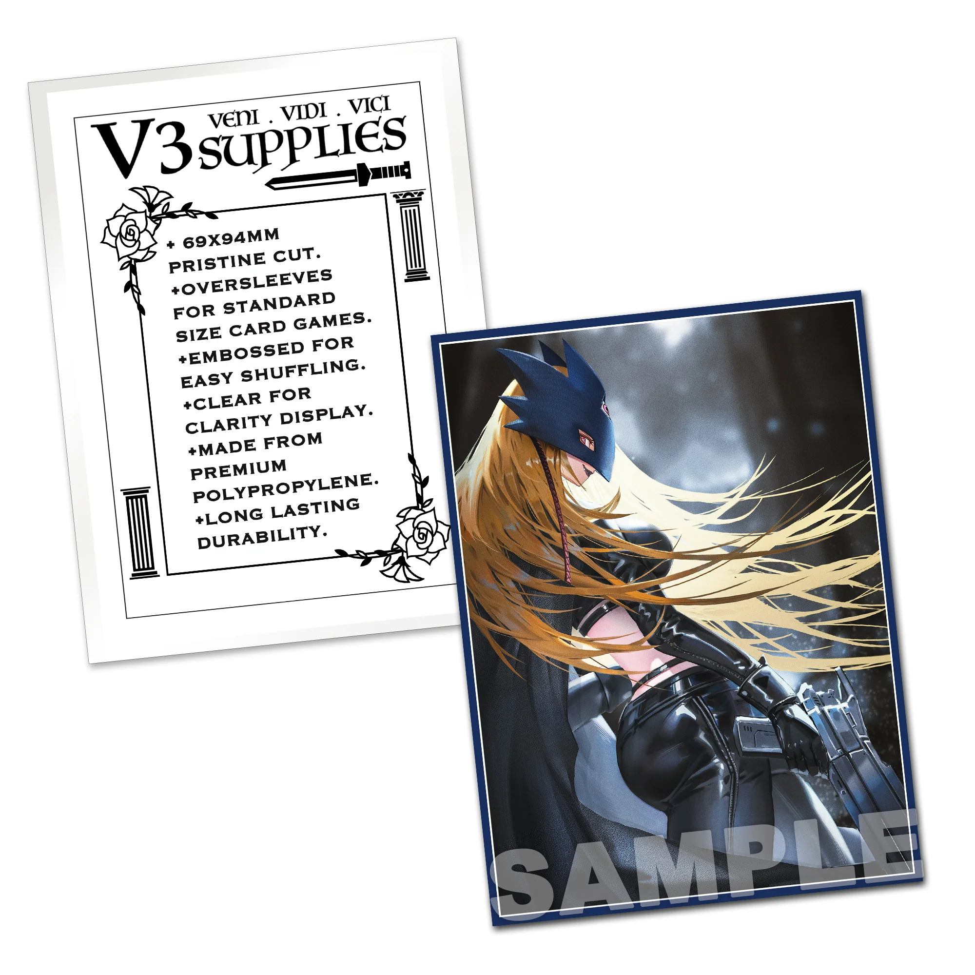 BelleStar Lady Standard Size Card Sleeves - Image 2