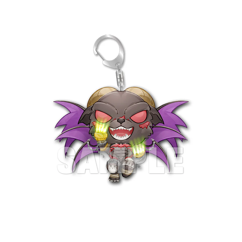 Belphemon: Rage Mode Chibi Acrylic Keychain
