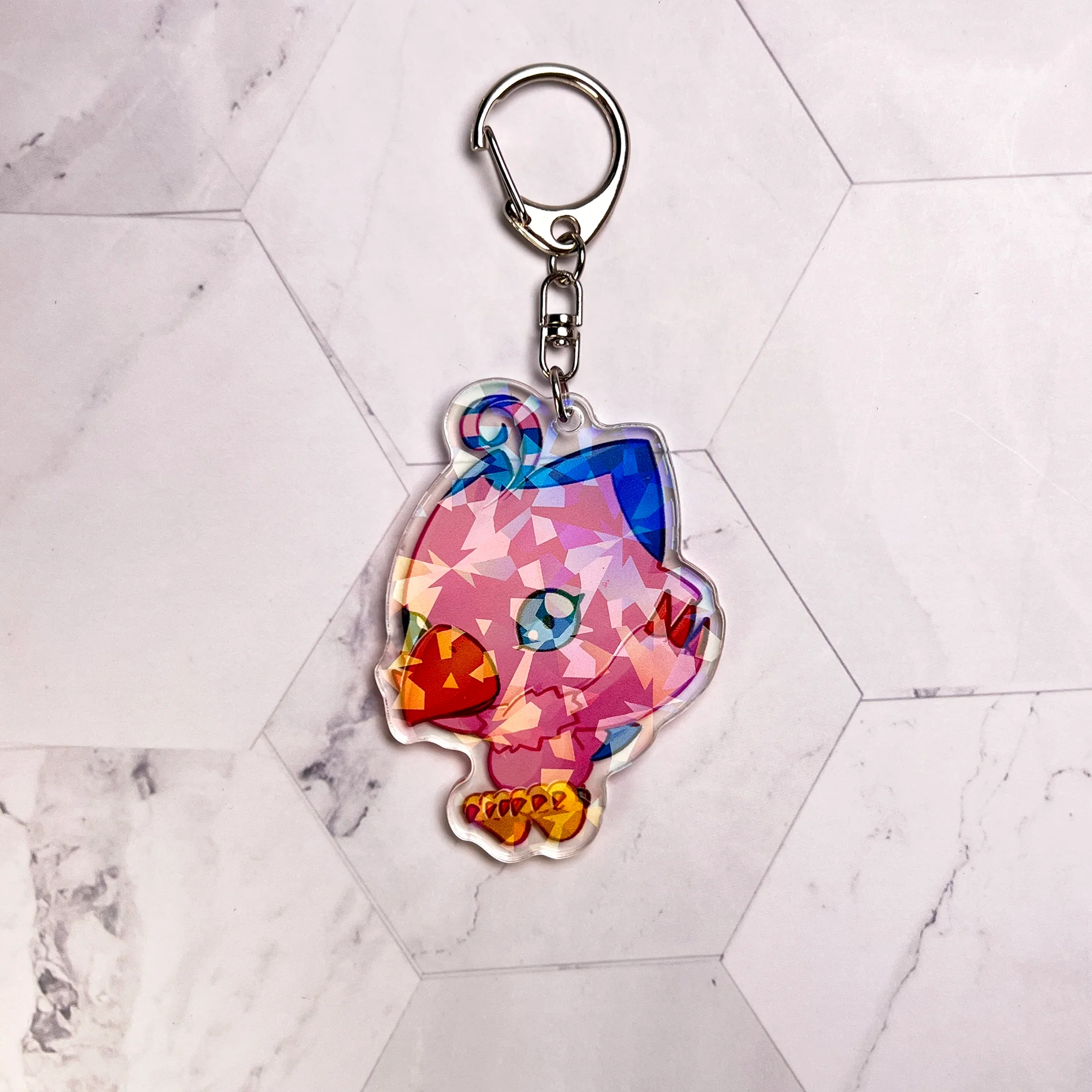 Biyomon Chibi Acrylic Keychain - Image 2