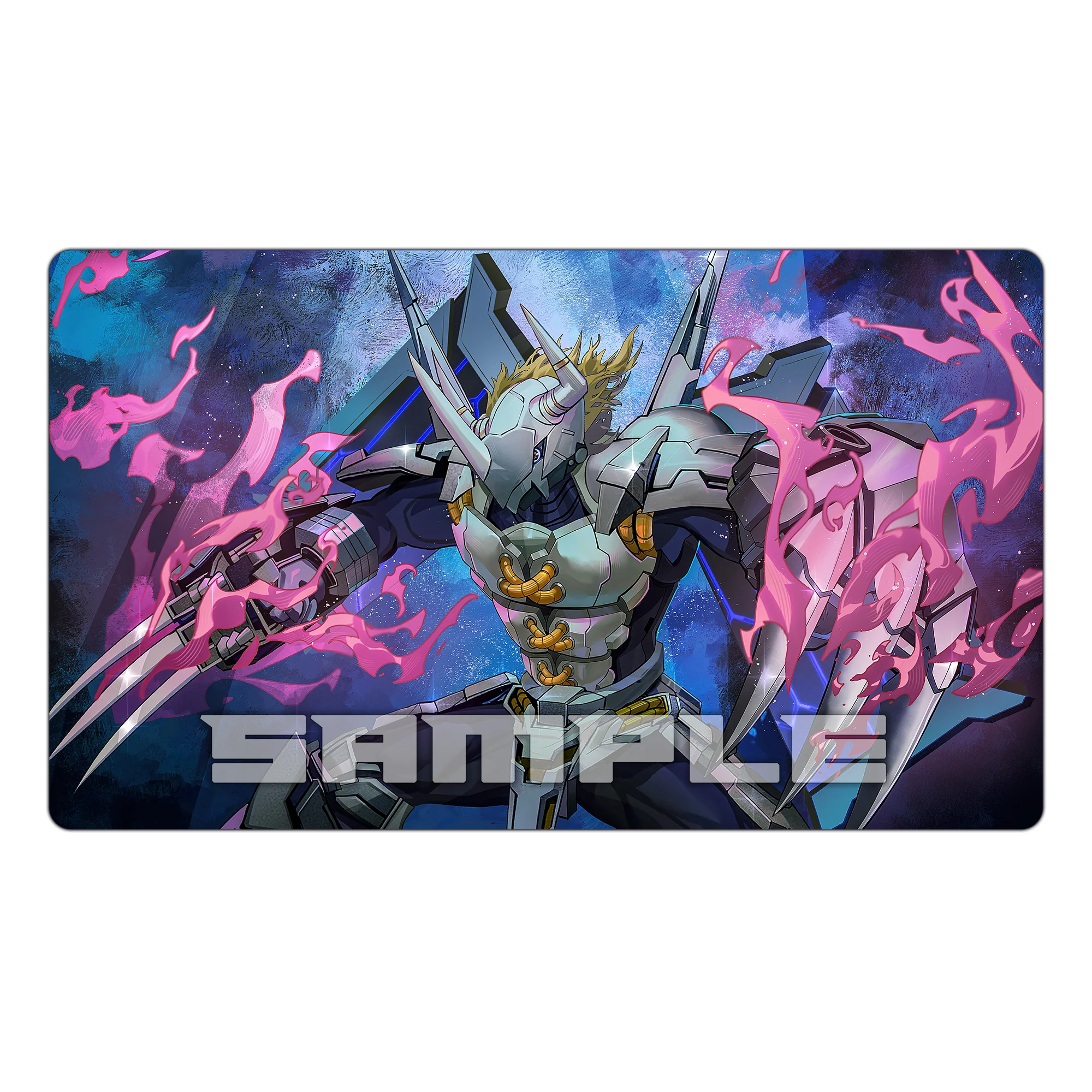 BlackWargreymon Mega Claw Rampage TCG Playmat - Image 3