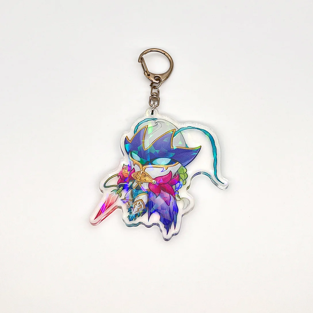 BloomLordmon Chibi Acrylic Keychain - Image 2