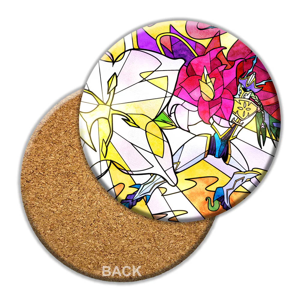 BloomLordmon Gran del Sol Ceramic Coaster