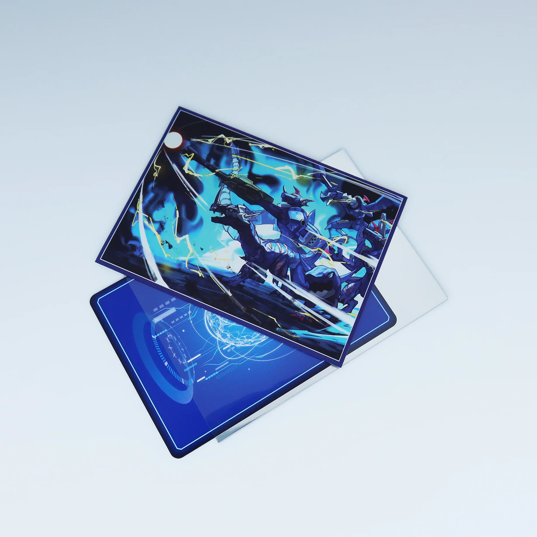 Blue Flare Monsters Standard Size Card Sleeves - Image 3