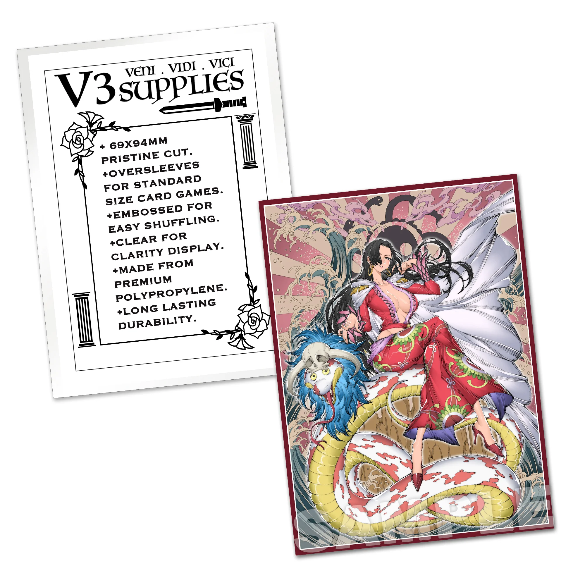 Boa Hancock Standard Size Card Sleeves - Image 2