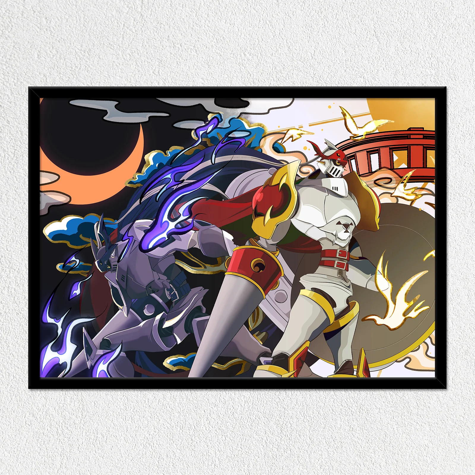 Chaos & Gallant Knights Mounted Art Print - Image 2