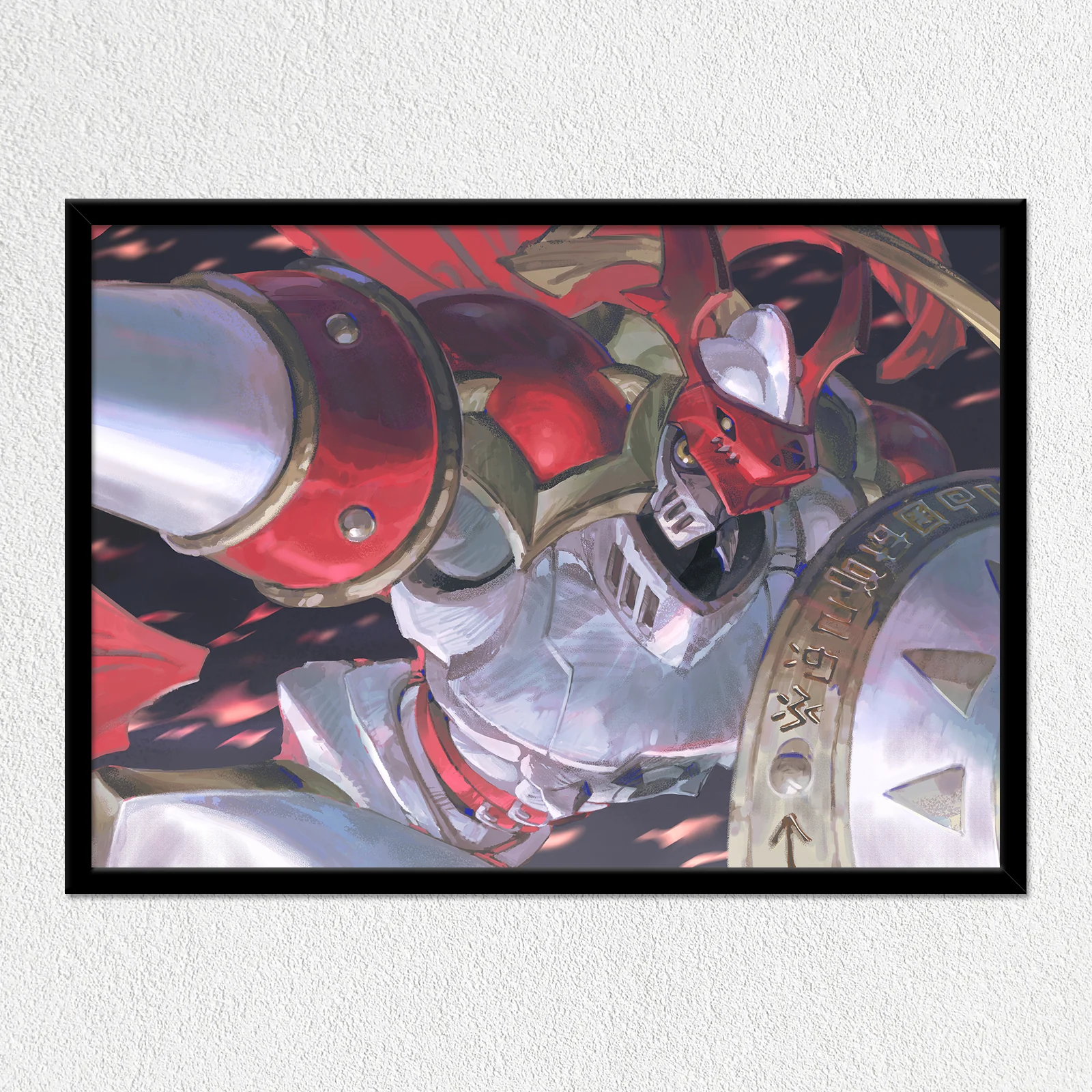 Chivalrous Gallant Knight Mounted Art Print - Image 2