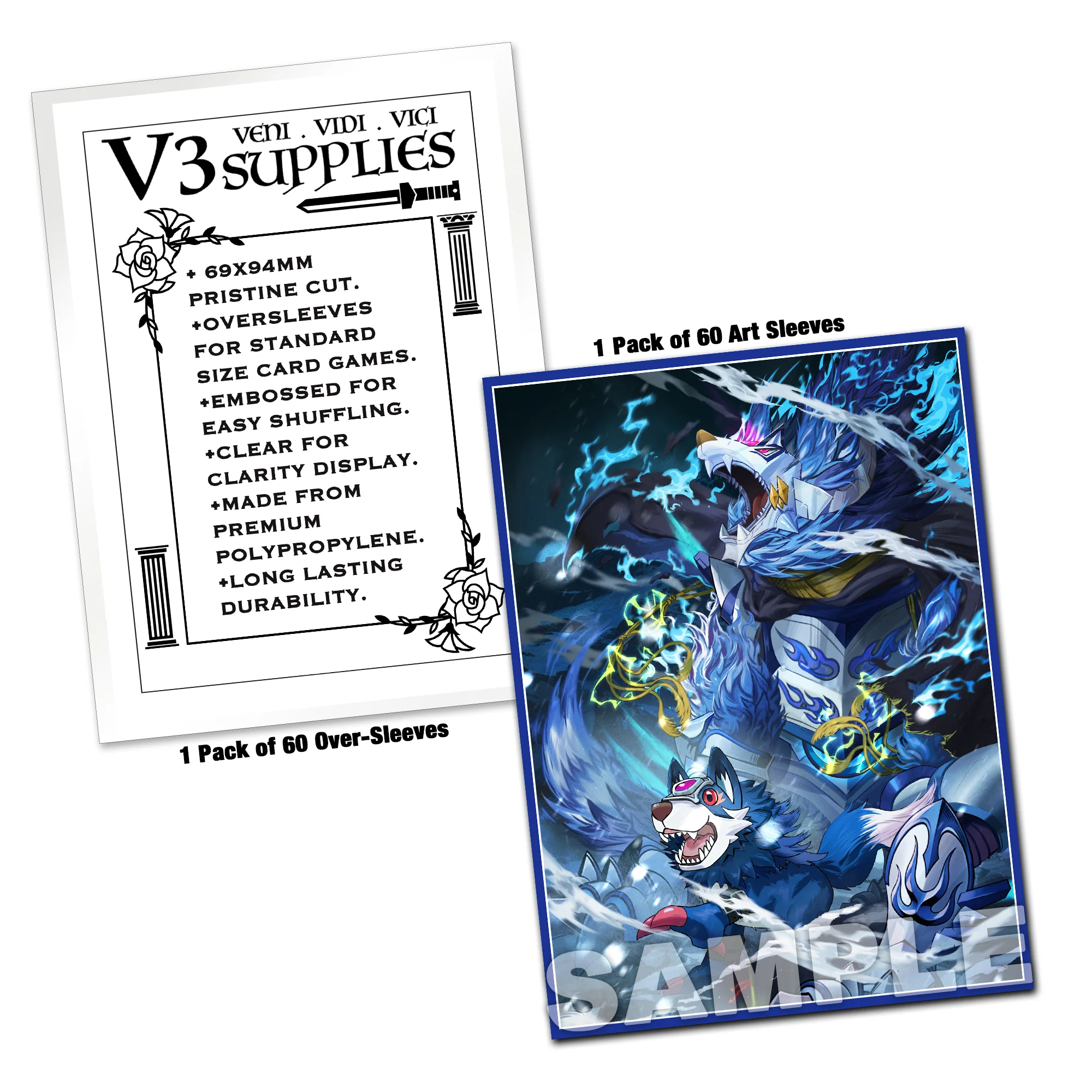 Code Looga: Fenrir Uplink Standard Size Card Sleeves - Image 2