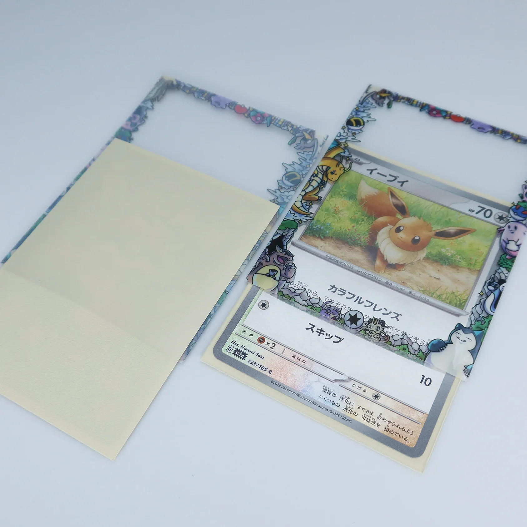 Colorless Kanto Pokemon Printed Border Oversleeves - Image 3