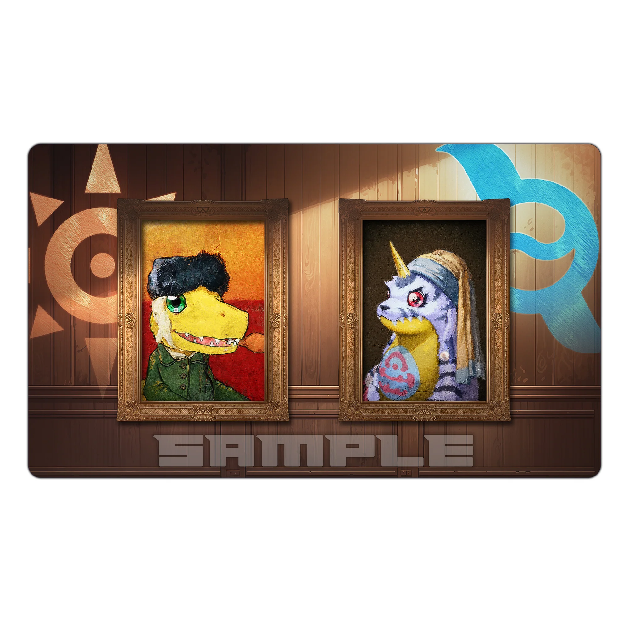 Courage & Friendship Painting Displays TCG Playmat - Image 3