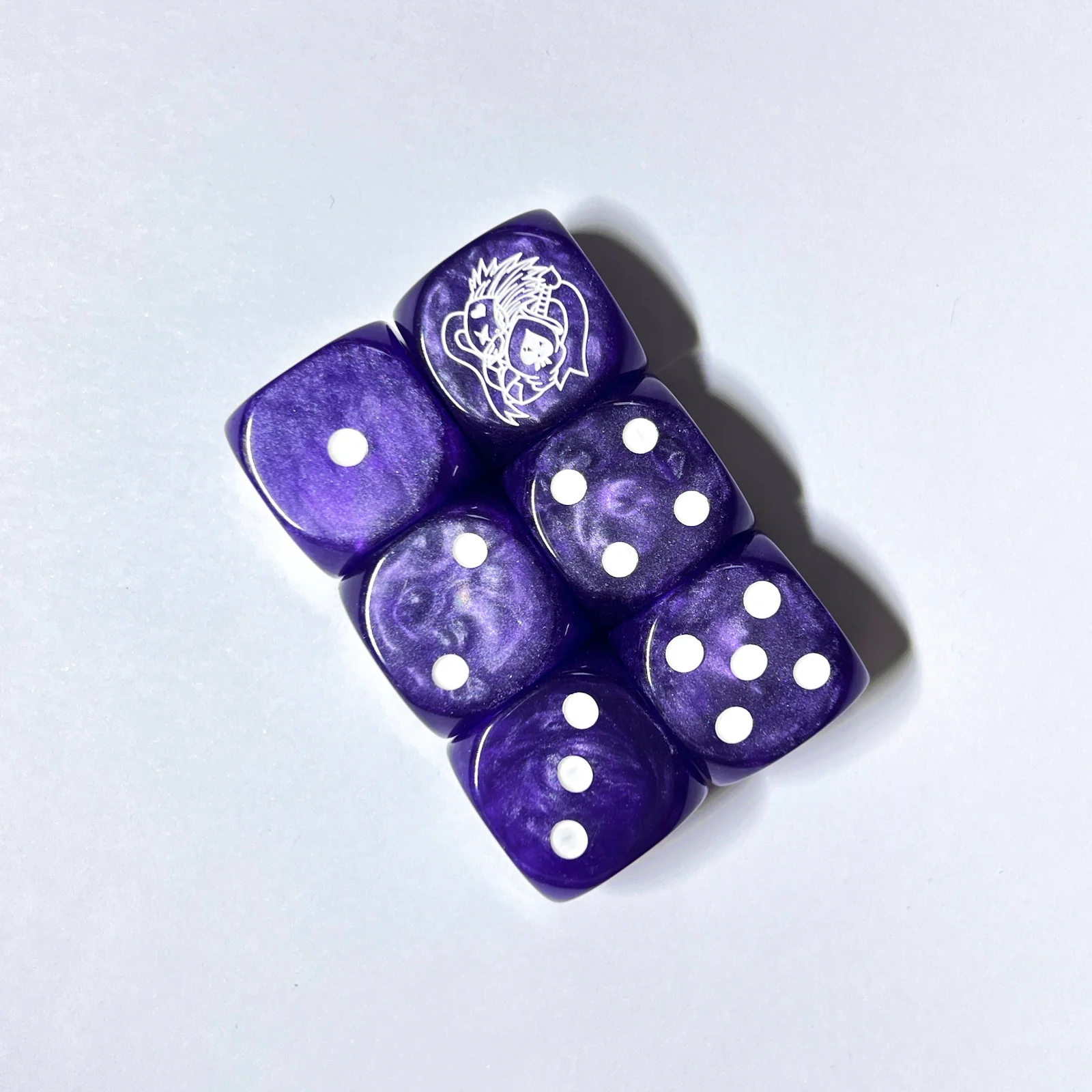 Dark Masters 20mm Colored Dice - Image 3