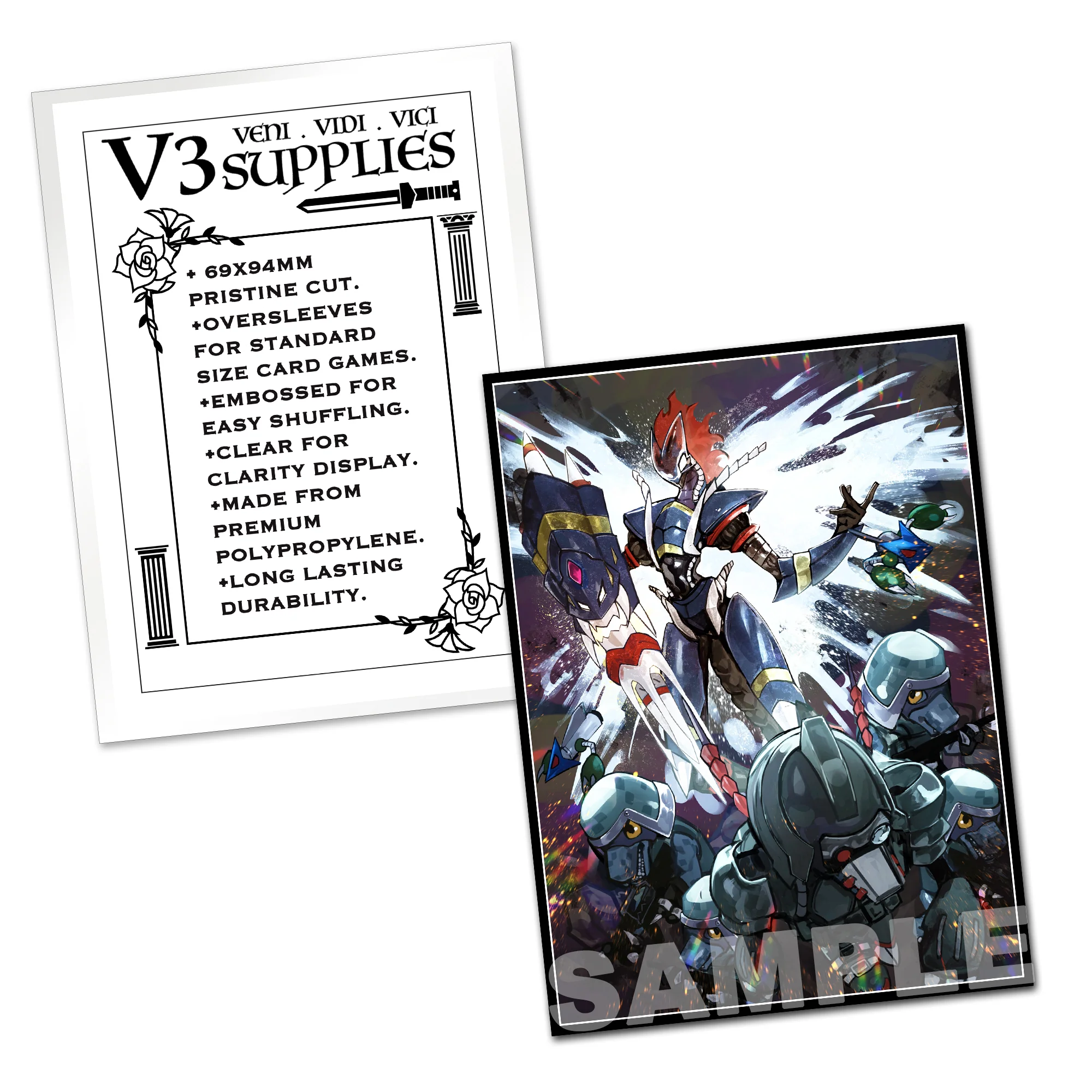 Darkdramon's Brigade Standard Size Card Sleeves - Image 2