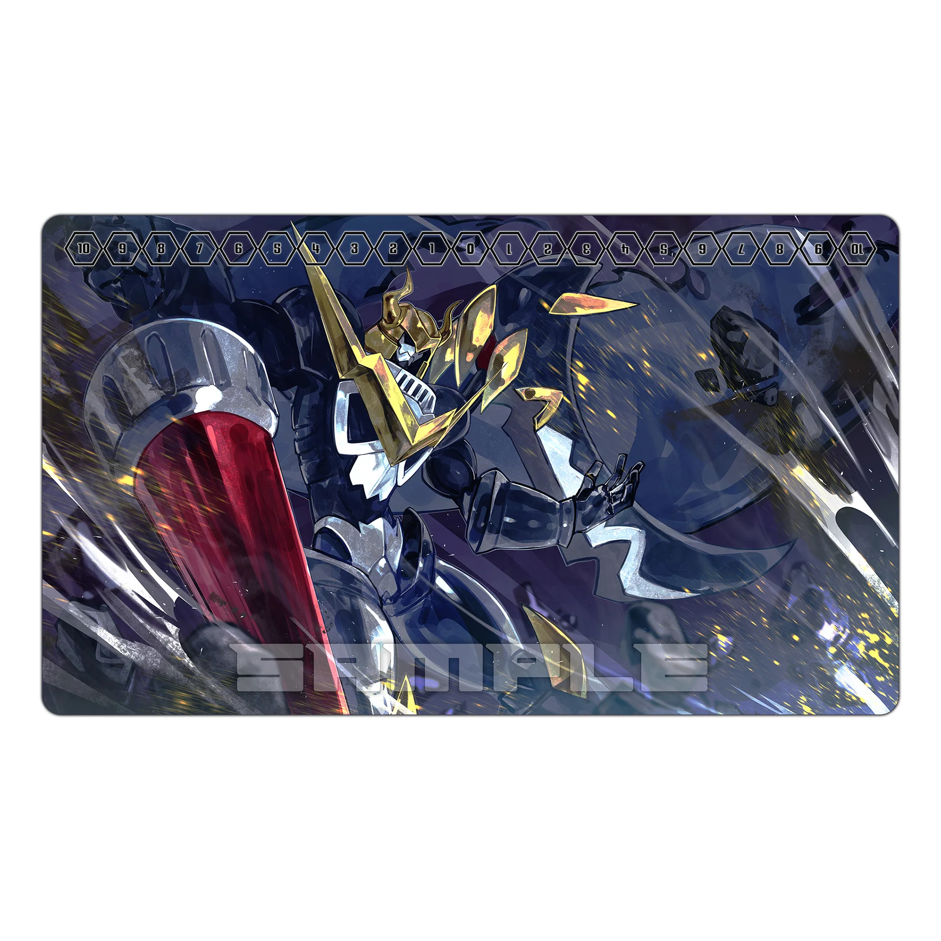 DarkKnightmon, Majestically Undead TCG Playmat - Image 2