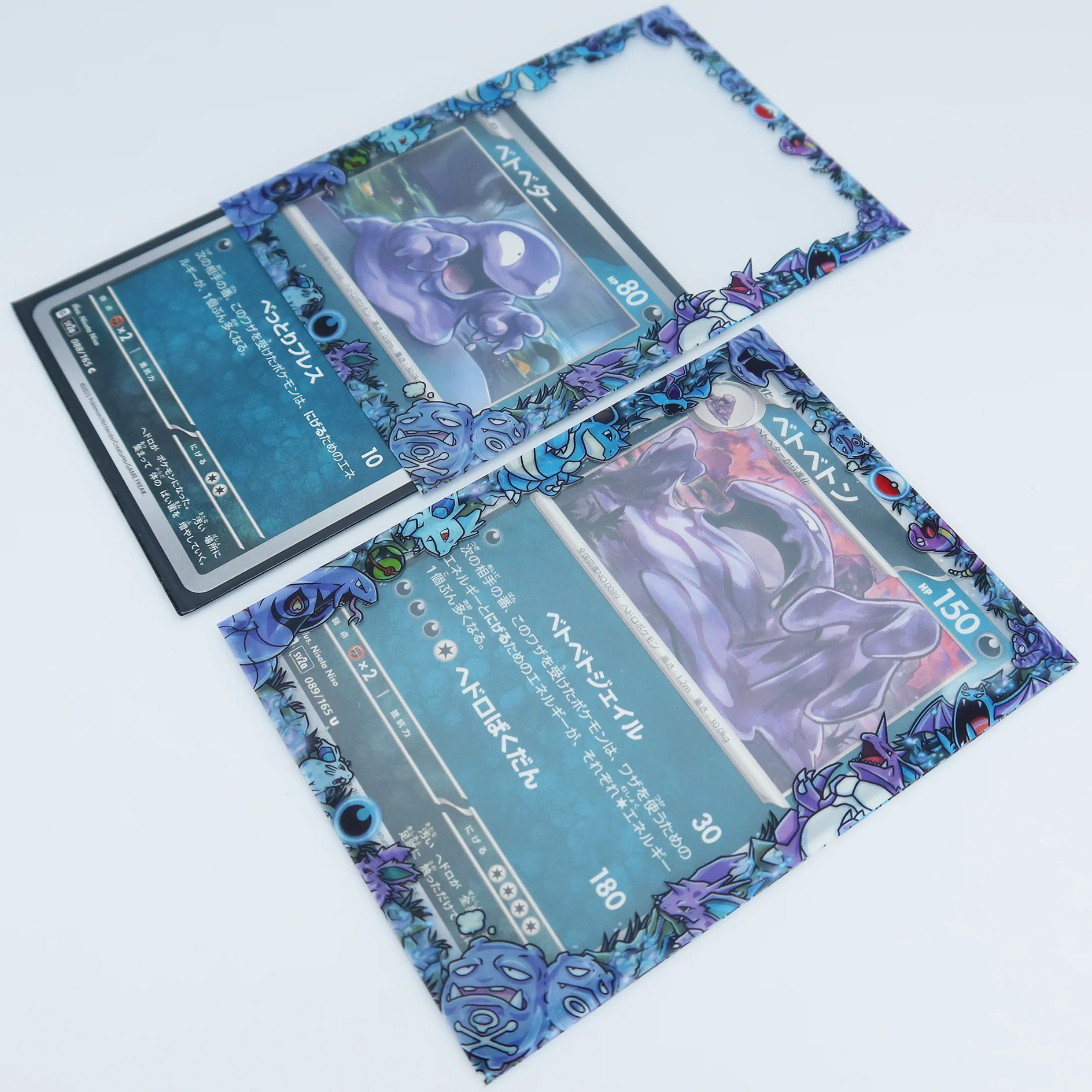 Darkness Kanto Pokemon Printed Border Oversleeves - Image 3