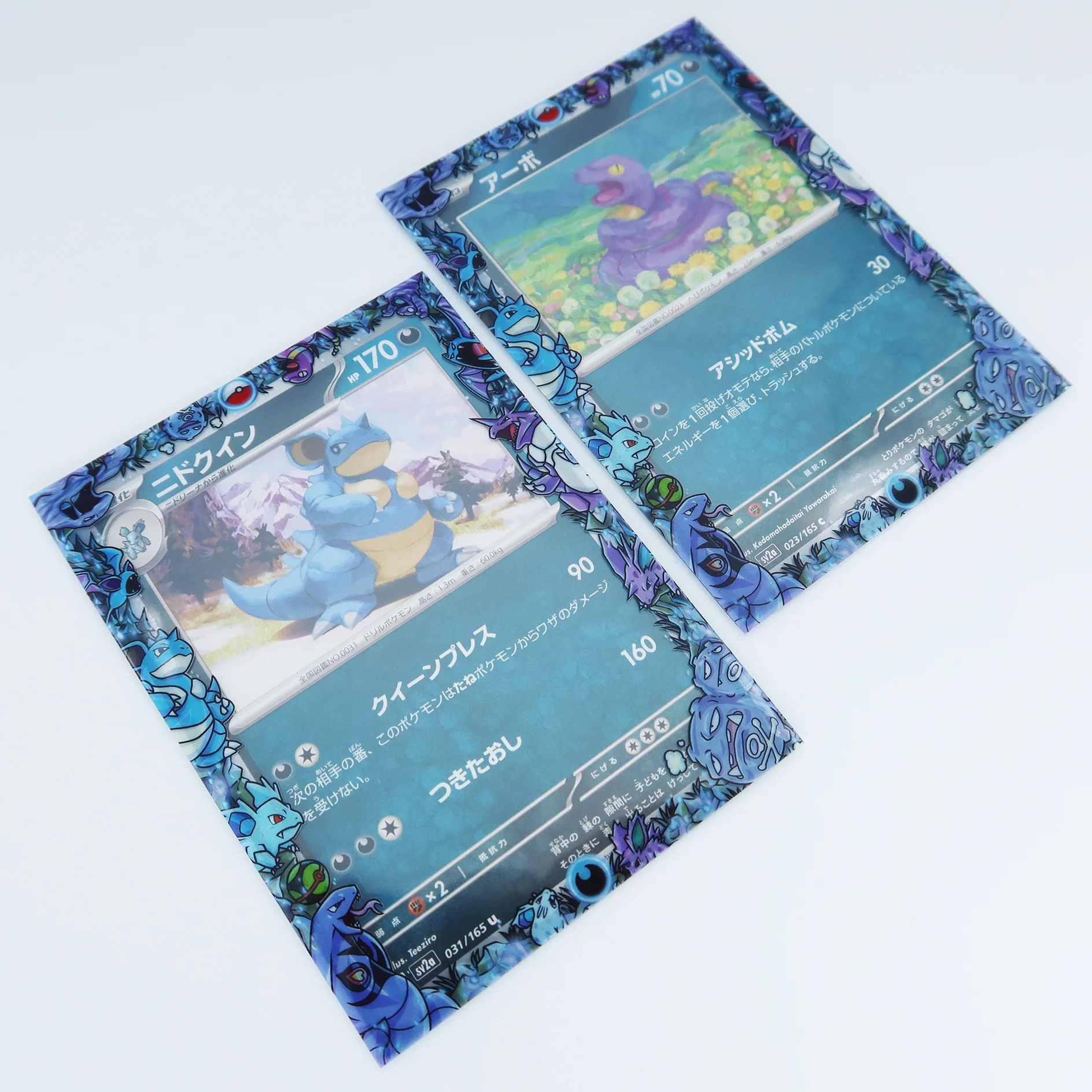 Darkness Kanto Pokemon Printed Border Oversleeves - Image 5