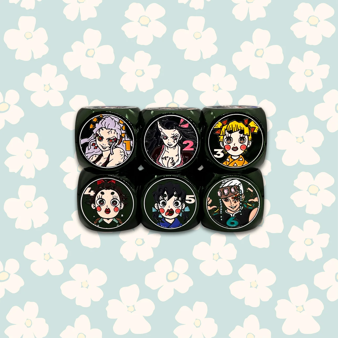 Demon Killers Entertainment District Metal Dice [Limited Quantities in Stock] - Image 2