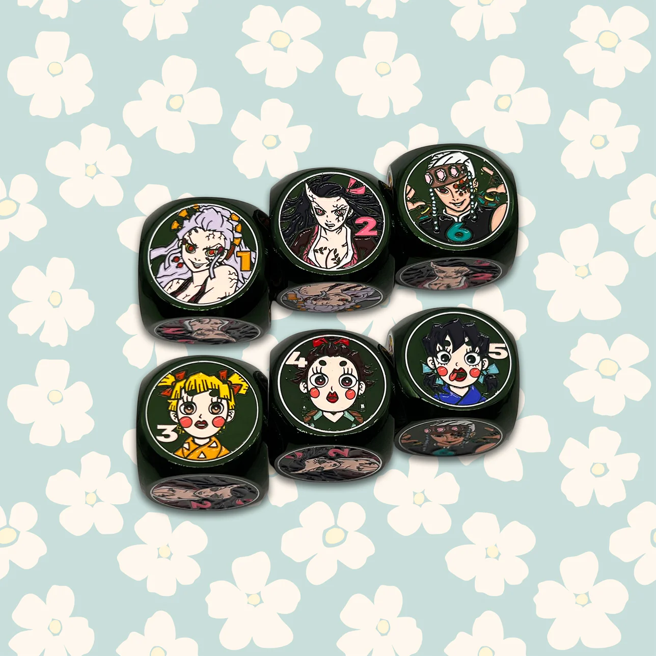 Demon Killers Entertainment District Metal Dice [Limited Quantities in Stock] - Image 3