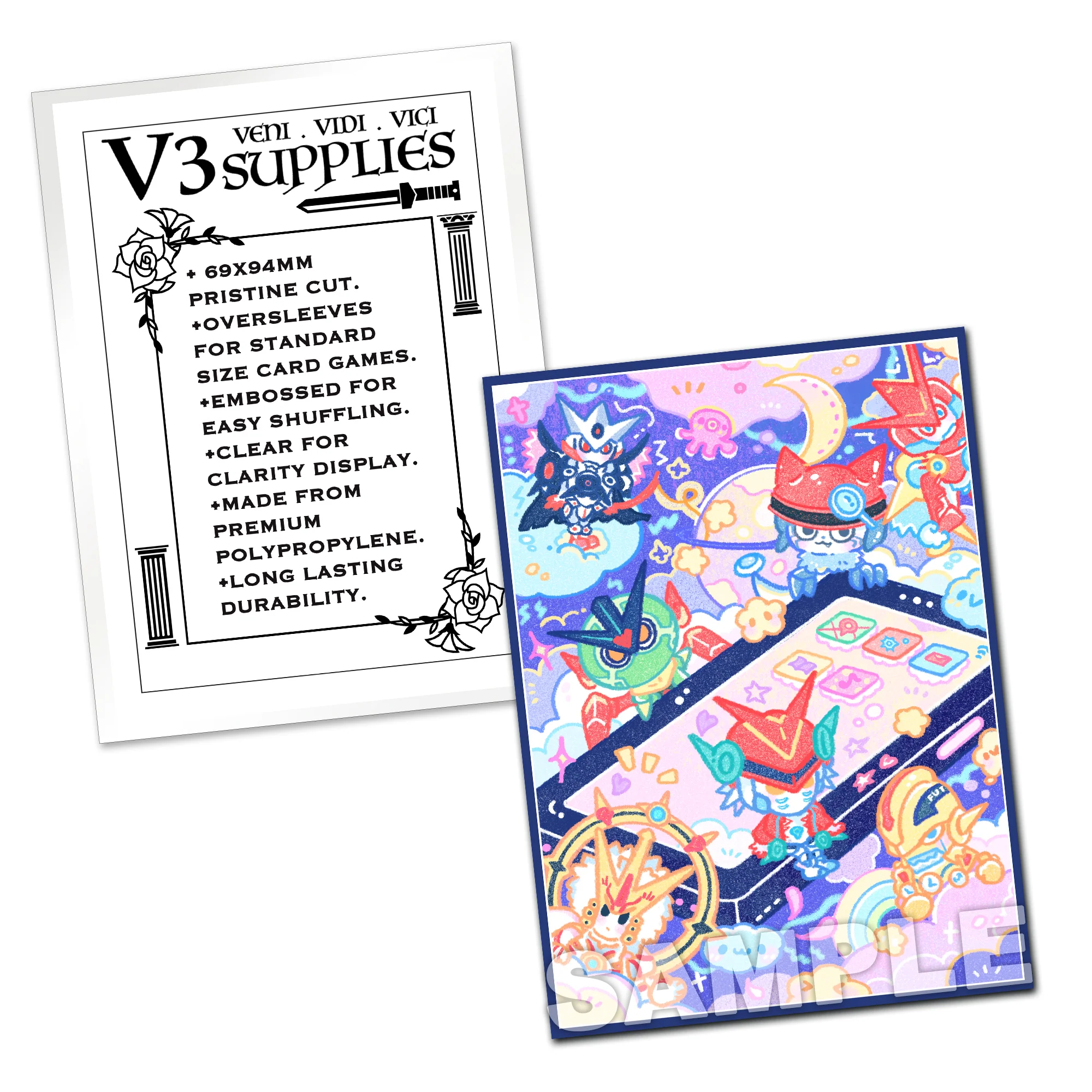 Appmon - App Monsters Standard Size Card Sleeves - Image 2