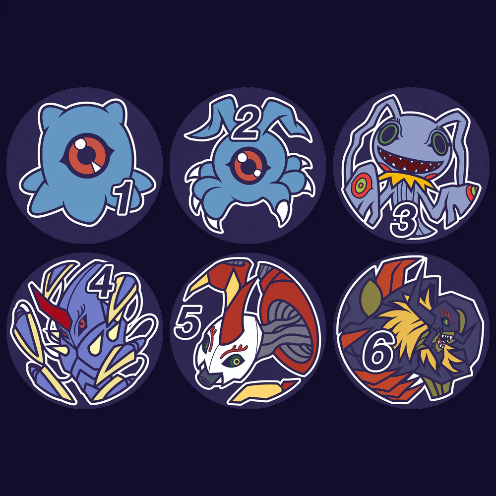 Diaboro Monster Evolution Metal Dice [Limited Quantities in Stock]