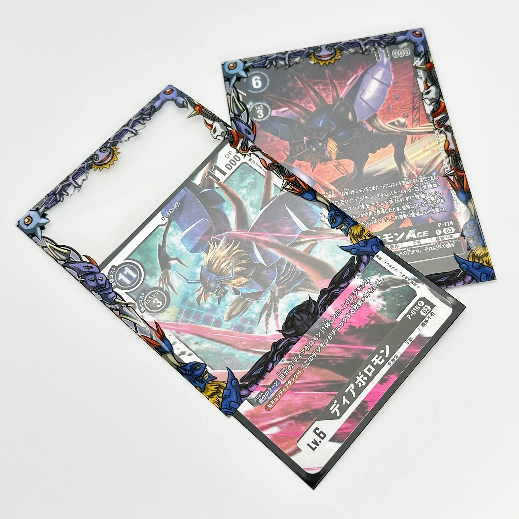 Diaboromon Evolutions Printed Border Oversleeves - Image 3