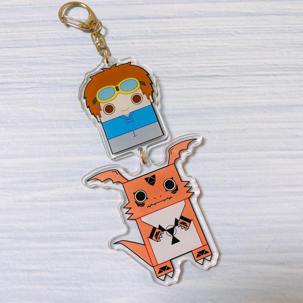 Digimon Tamers Minimalistic Hanging Charms - Image 3