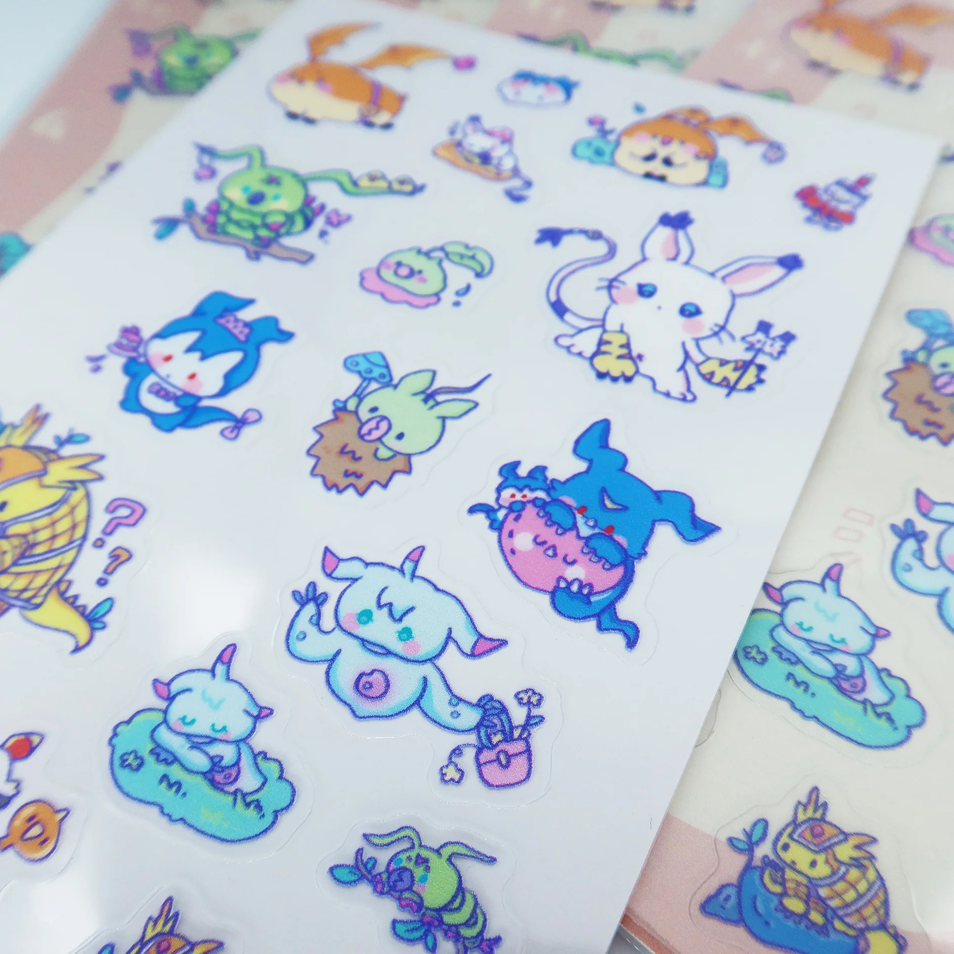 Digital Adventure 02 Waterproof Transparent Sticker Set - Image 3