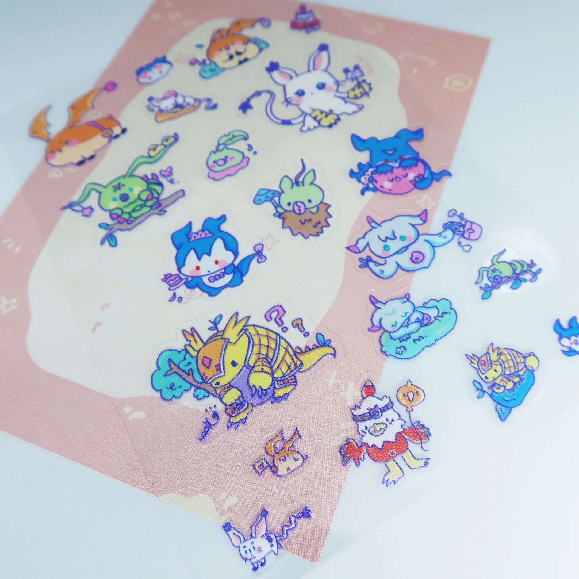 Digital Adventure 02 Waterproof Transparent Sticker Set - Image 4