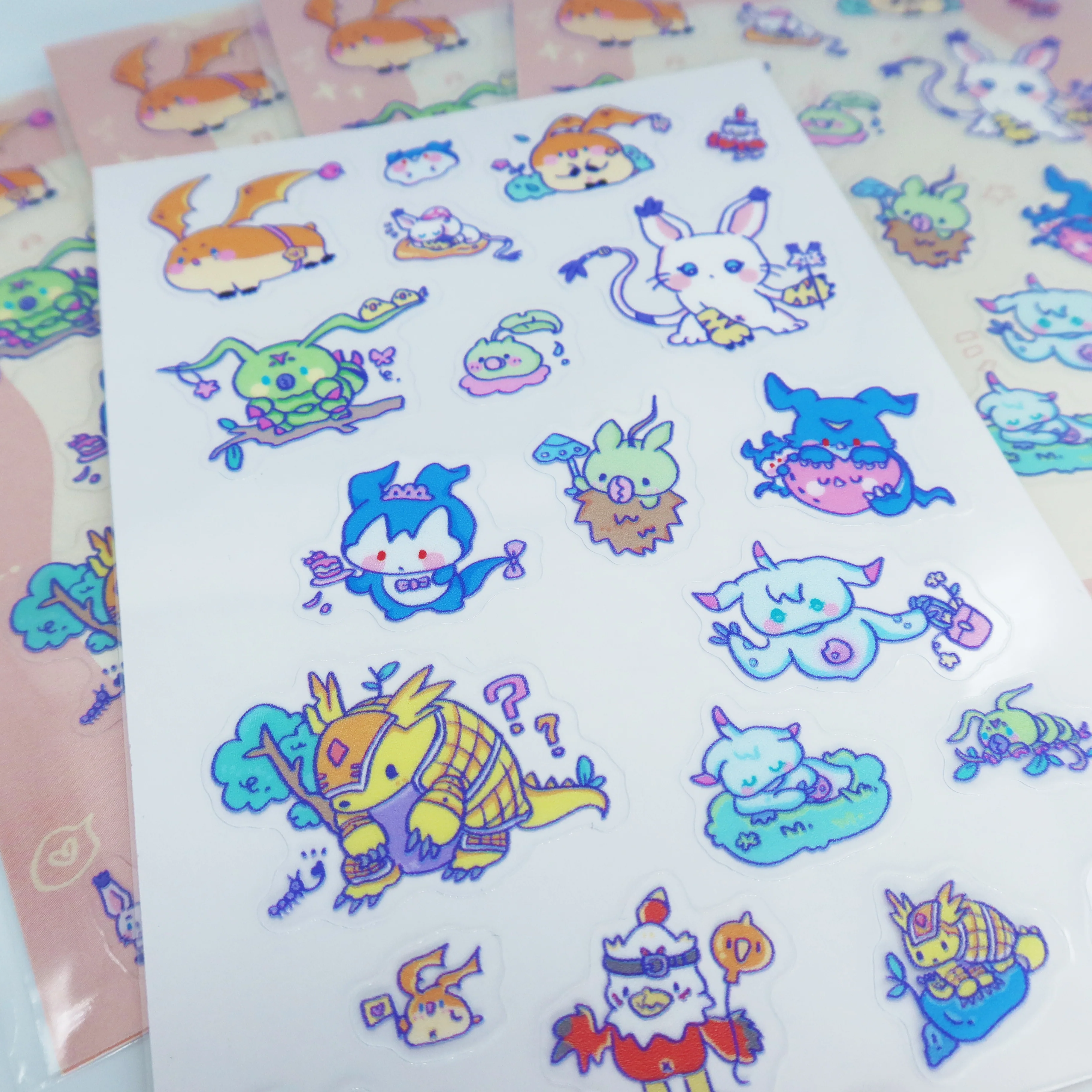 Digital Adventure 02 Waterproof Transparent Sticker Set - Image 5