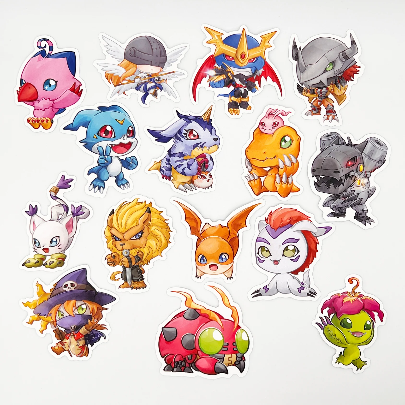 Digital Adventure Matte Type Kiss Cut Sticker Set - Image 2