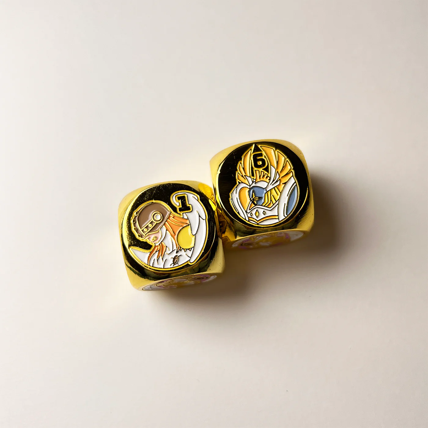 Digital Angels Metal Dice [Limited Quantities in Stock] - Image 4