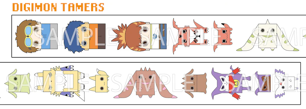Digital Monster Washi Tape - Image 3