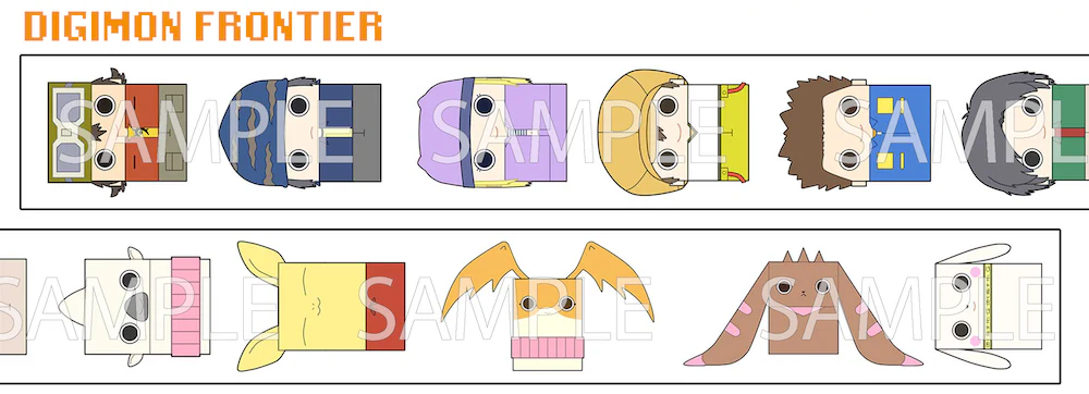 Digital Monster Washi Tape - Image 4
