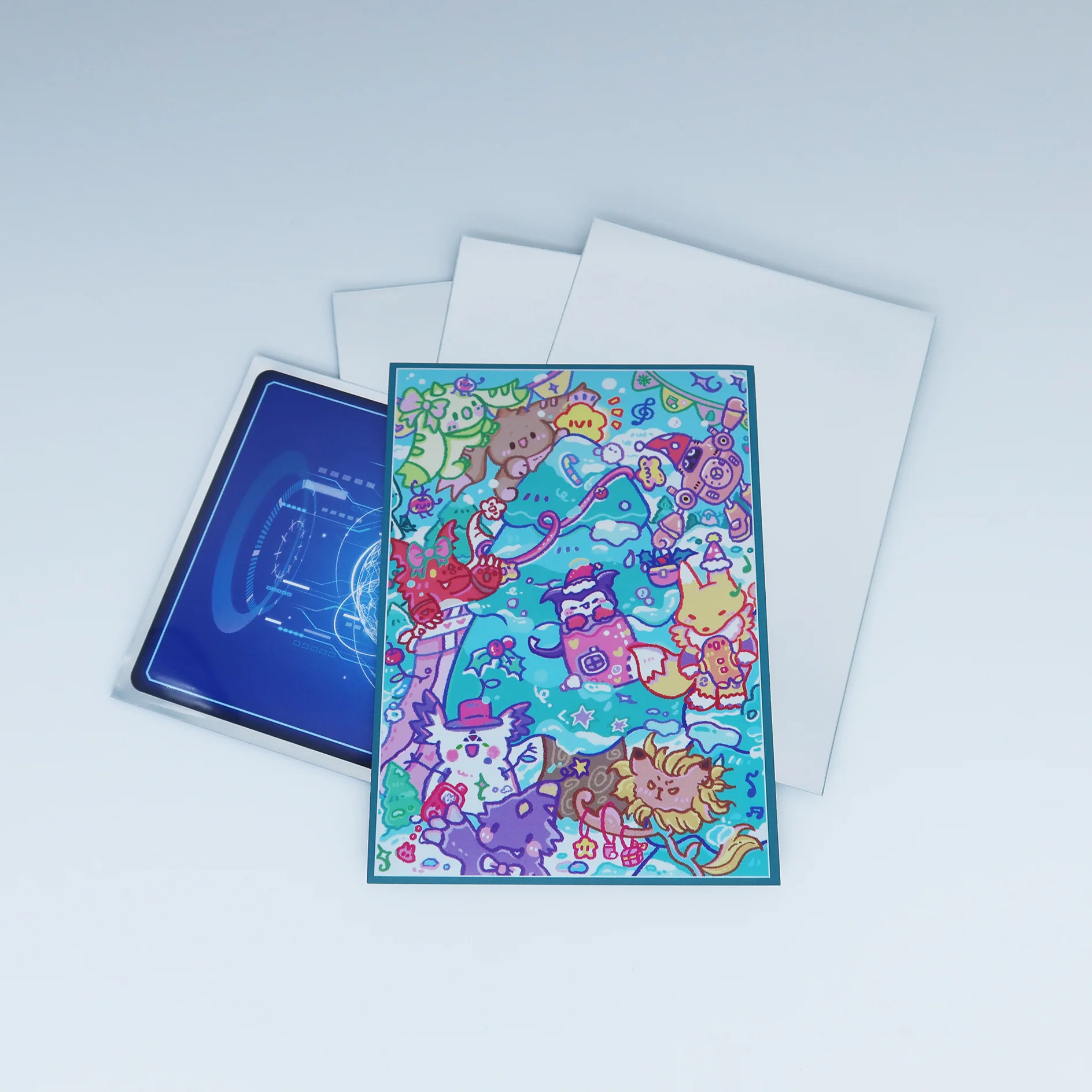 Digital Tamers X'mas Celebrations Standard Size Card Sleeves - Image 3