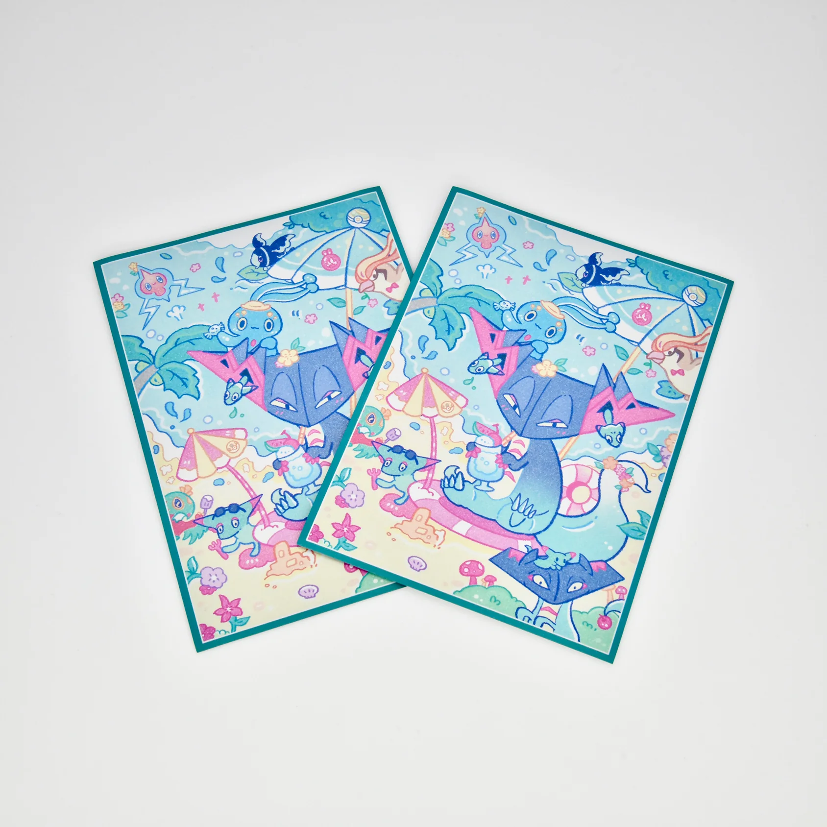 Dragapult's Summer Vacation Standard Size Card Sleeves - Image 3