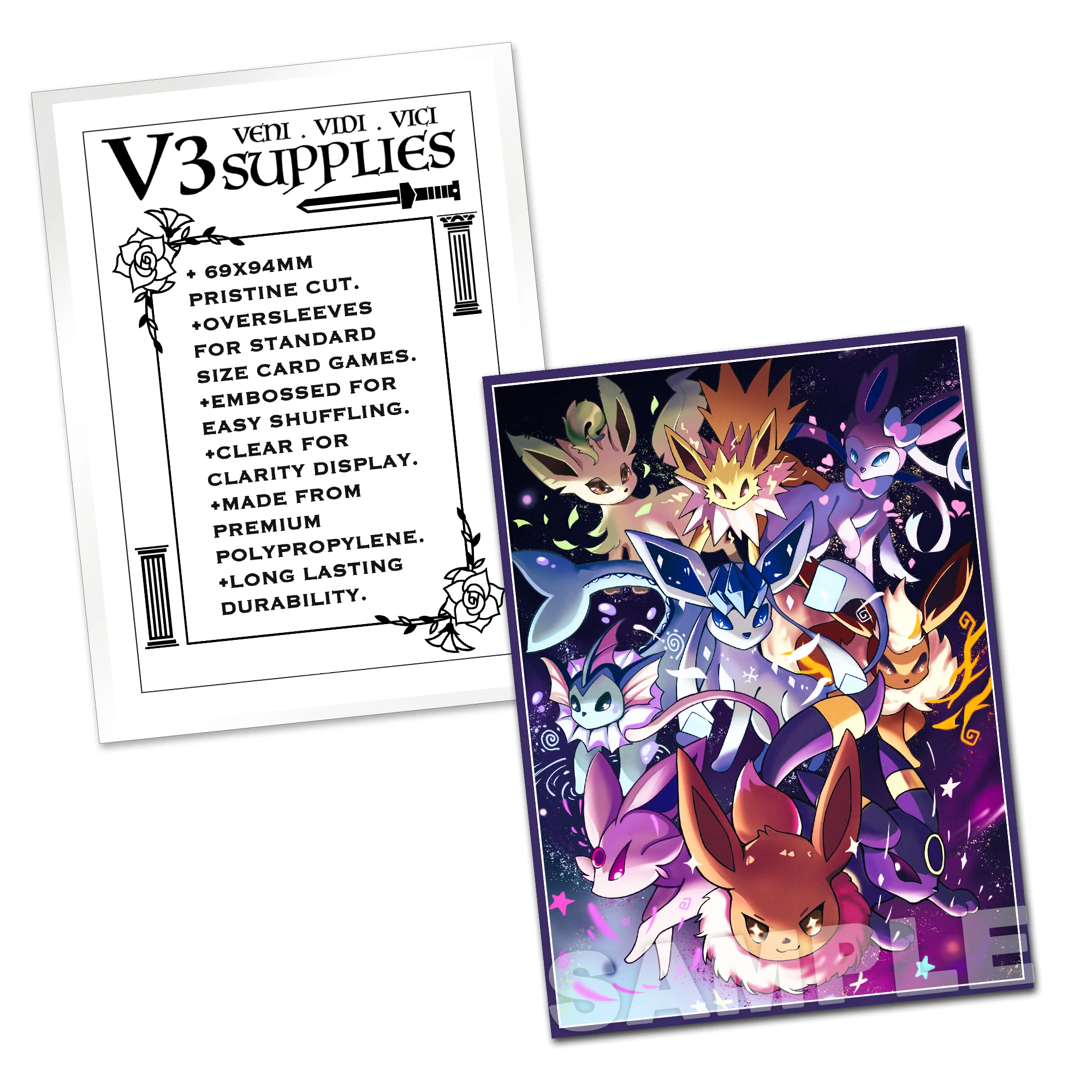 Eeveelutions Party Standard Size Card Sleeves - Image 2
