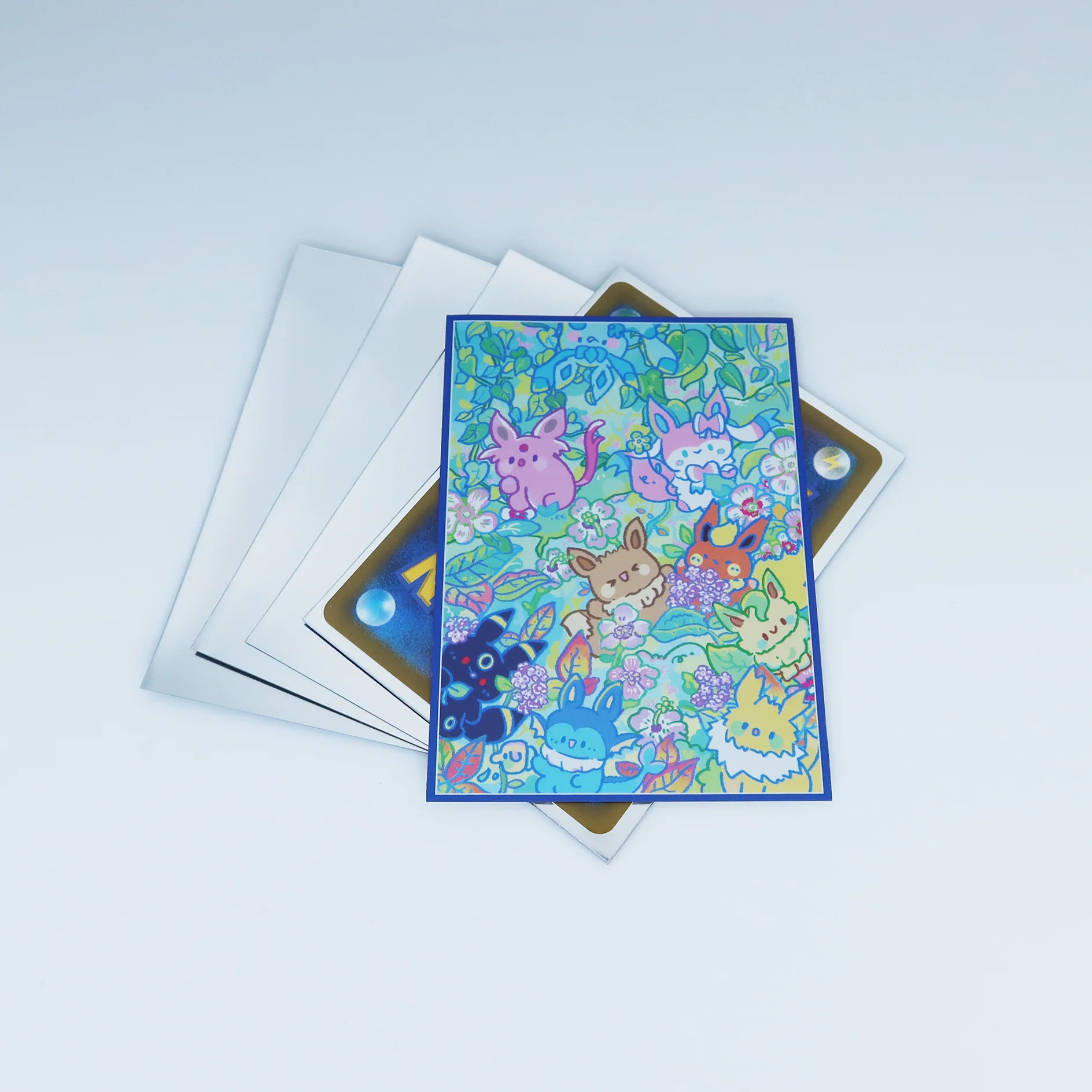 Eeveelutions Rainforest Adventure Standard Size Card Sleeves - Image 3