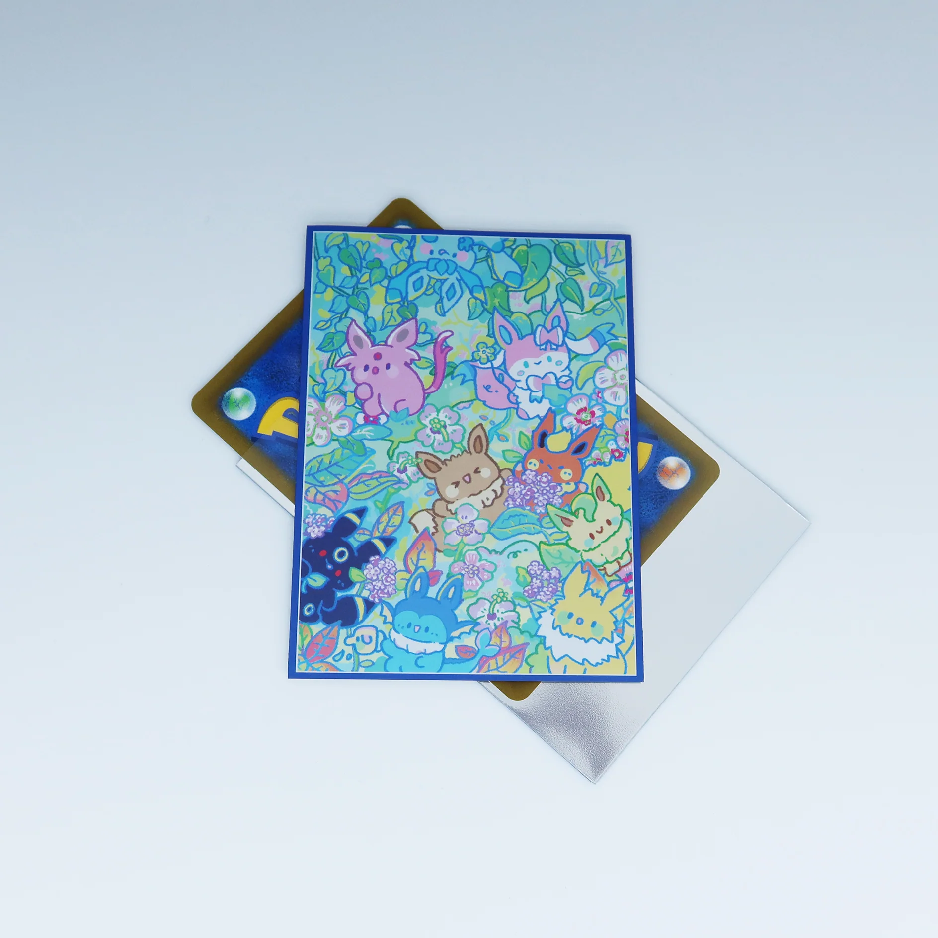 Eeveelutions Rainforest Adventure Standard Size Card Sleeves - Image 4